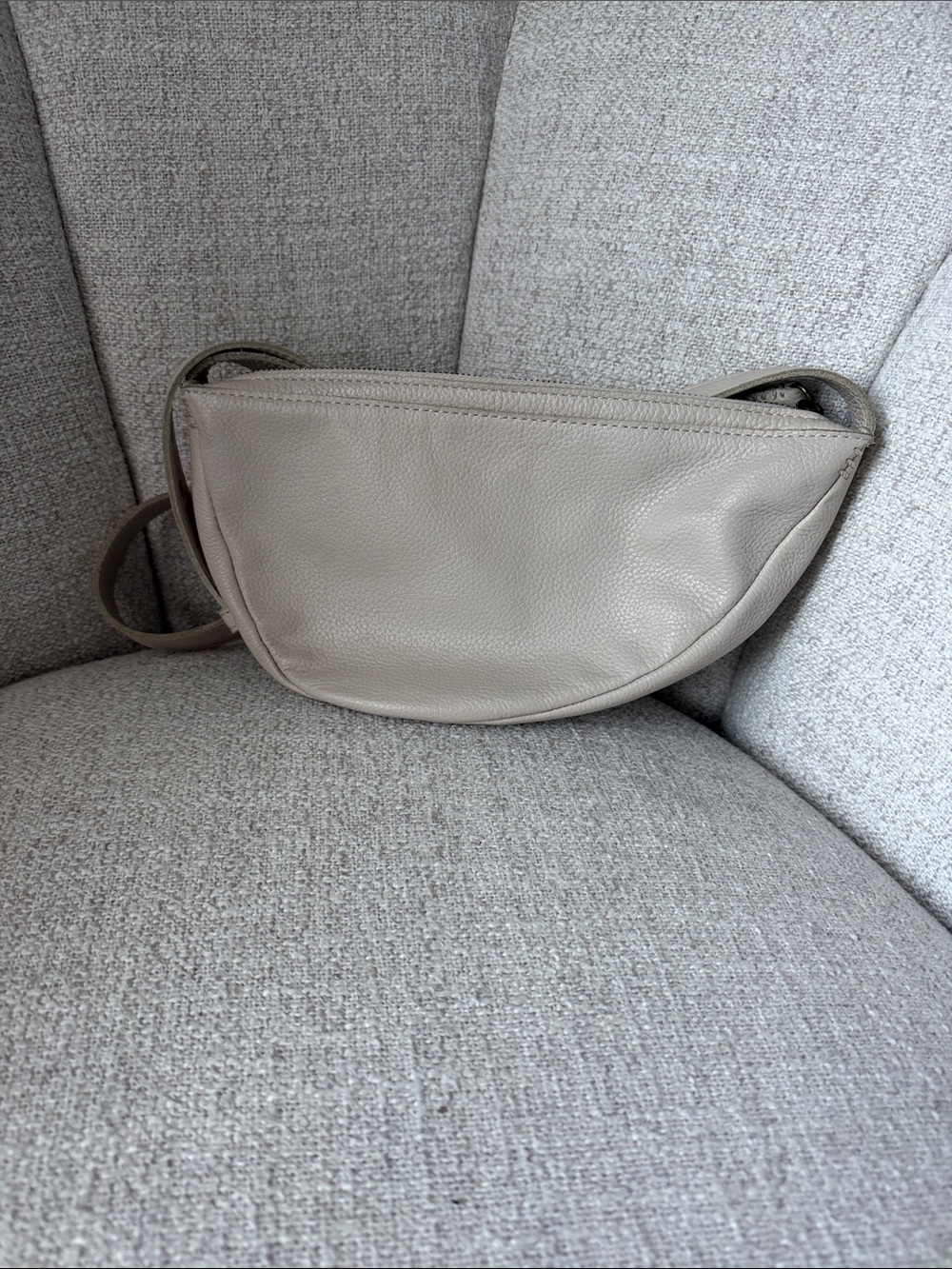The Sak Tess crossbody sling bag in ivory bone